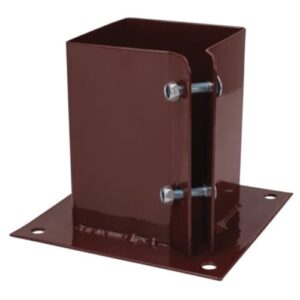 Met Post Bolt Down 3.5x3.5  90x90mm