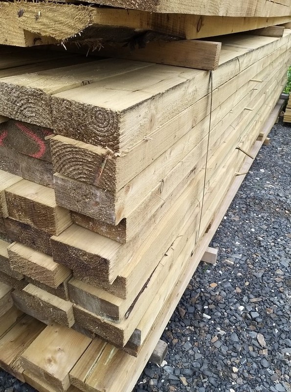 2m Treated Timber Joists 175×75 (7×3)